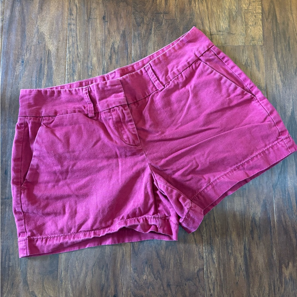 Pink Red LOFT Shorts